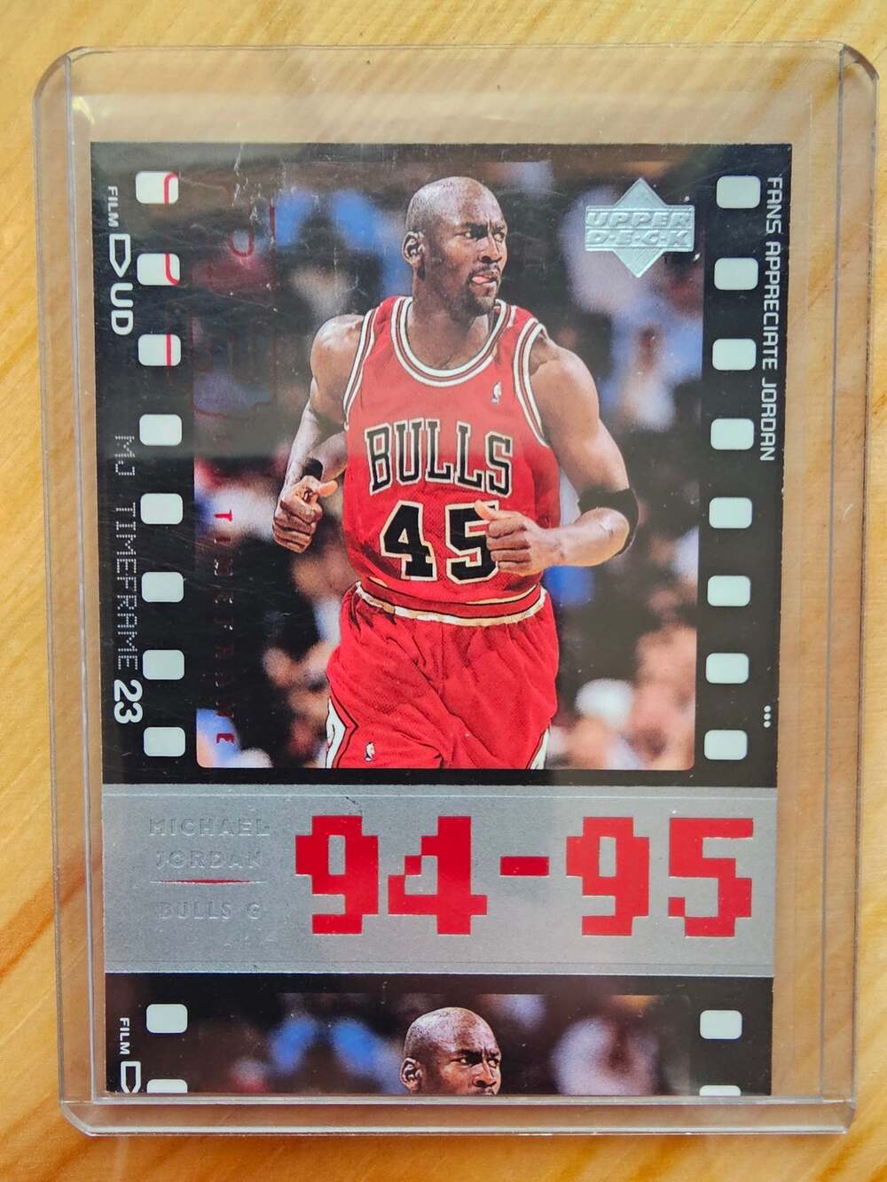 Michael Jordan 1998 Upper Deck Timeframe 23 #71 - Chicago Bulls - 94-95 - NBA